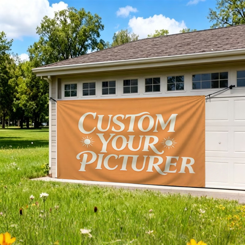 Commercial Printing Market - Custom Advertising Flags With Delicate Holiday