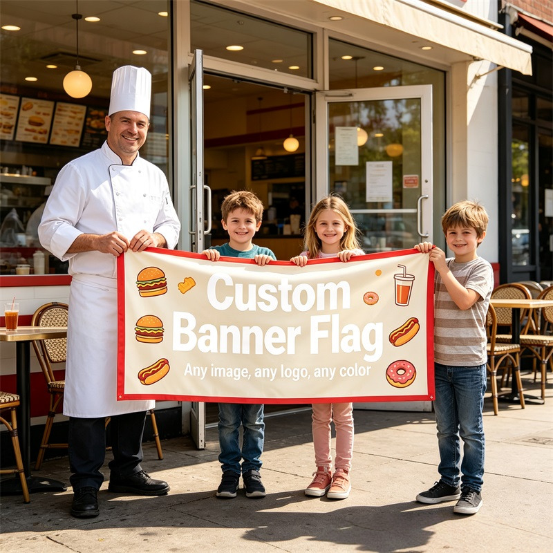 Custom Advertising Flags With  - Commercial Printing Market review and price