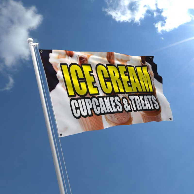 Custom Advertising Flags With  - Commercial Printing Market review and price