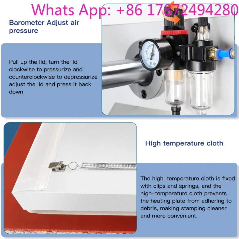 Dual Electric Slide Hot Stampi - Commercial Printing Press Machine review and price