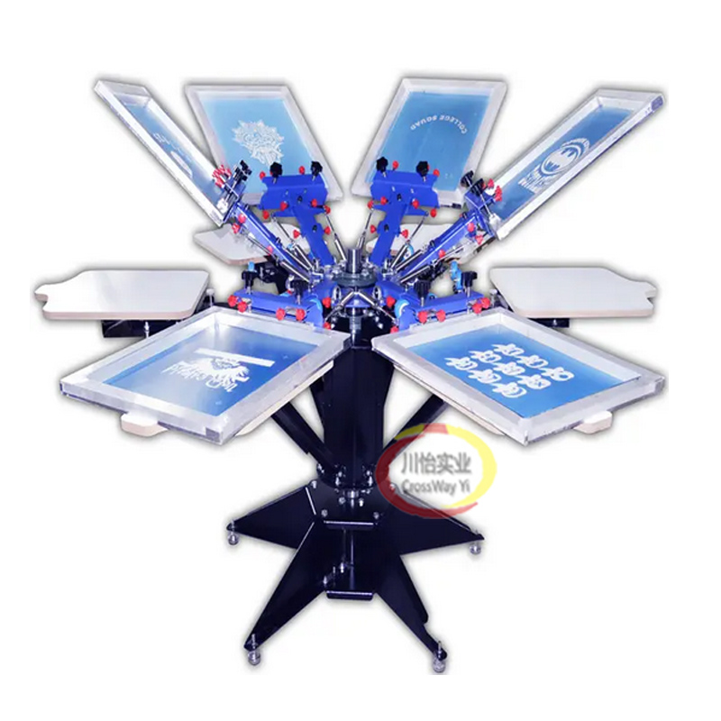 4 Color Screen Printing Machin - Commercial Printing Types review and price