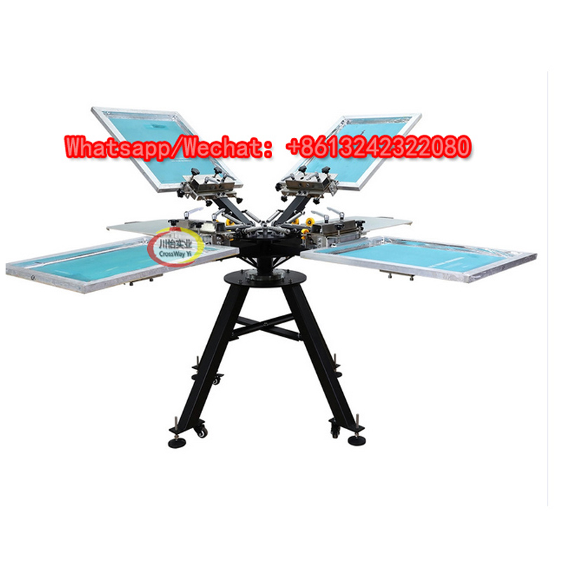 4 Color Screen Printing Machin - Commercial Printing Types review and price