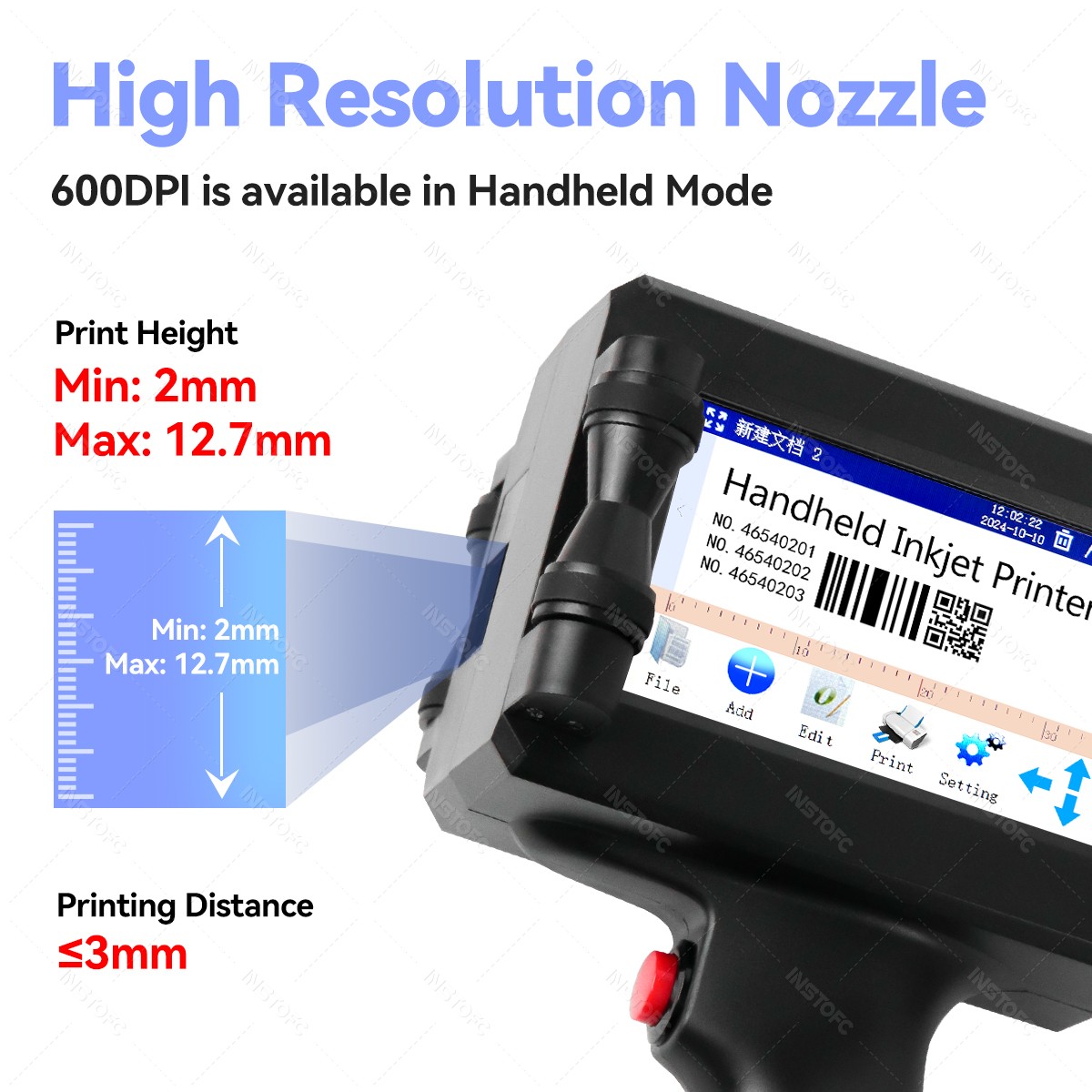 Handheld Inkjet Printer Portab - Commercial Printing Types review and price