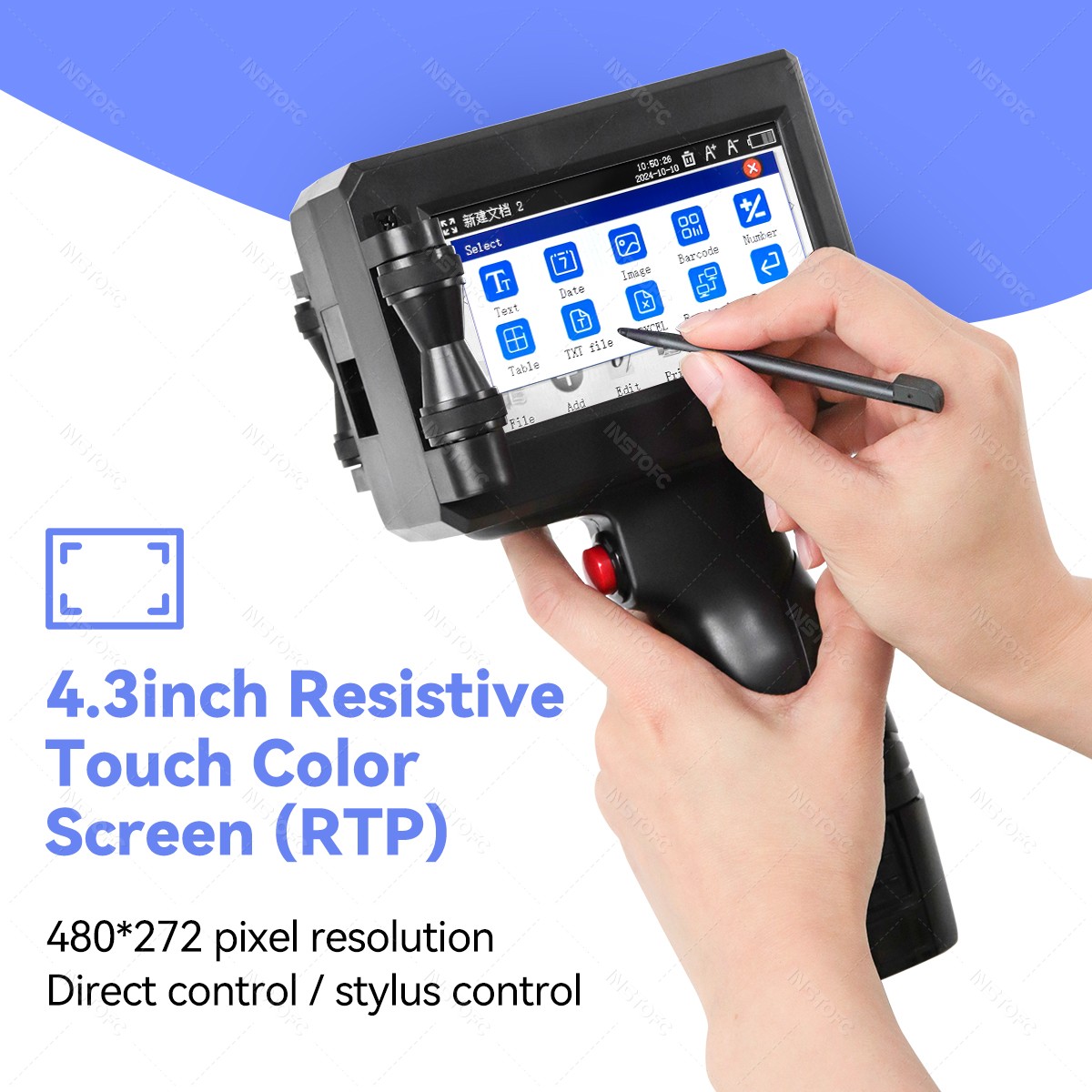 Handheld Inkjet Printer Portab - Commercial Printing Types review and price