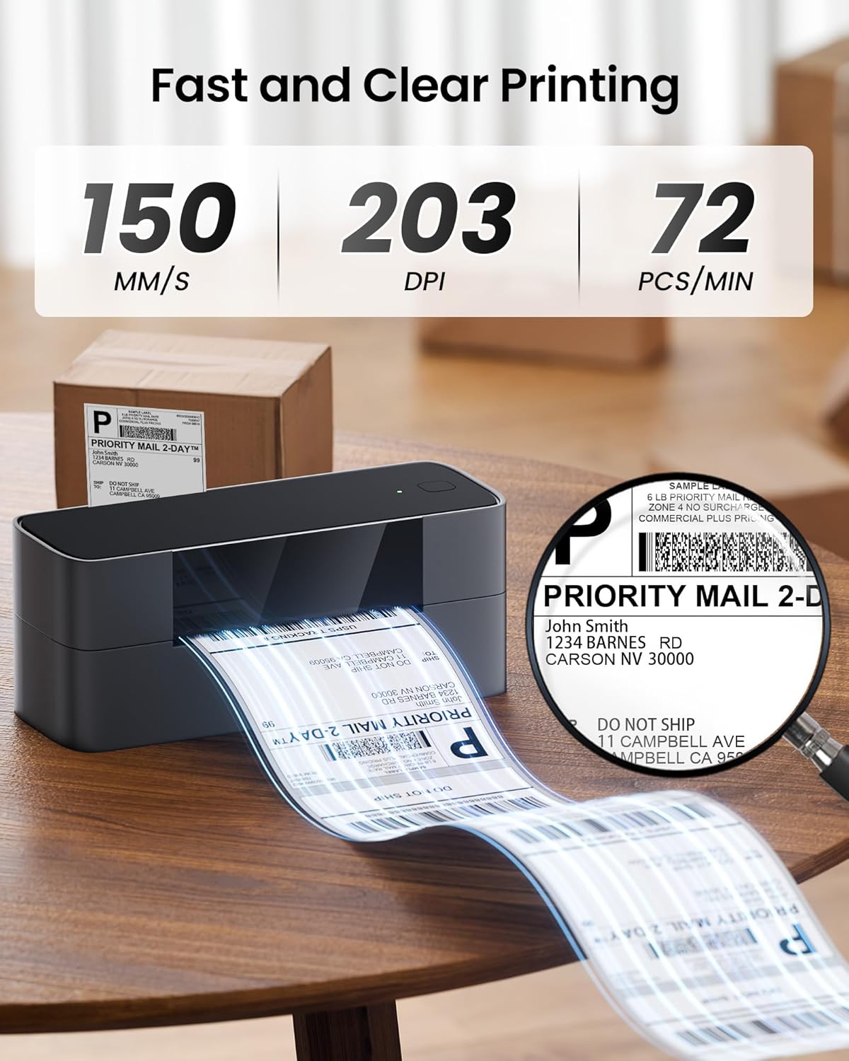 Markfield Shipping Label Print - Commercial Printing Types review and price